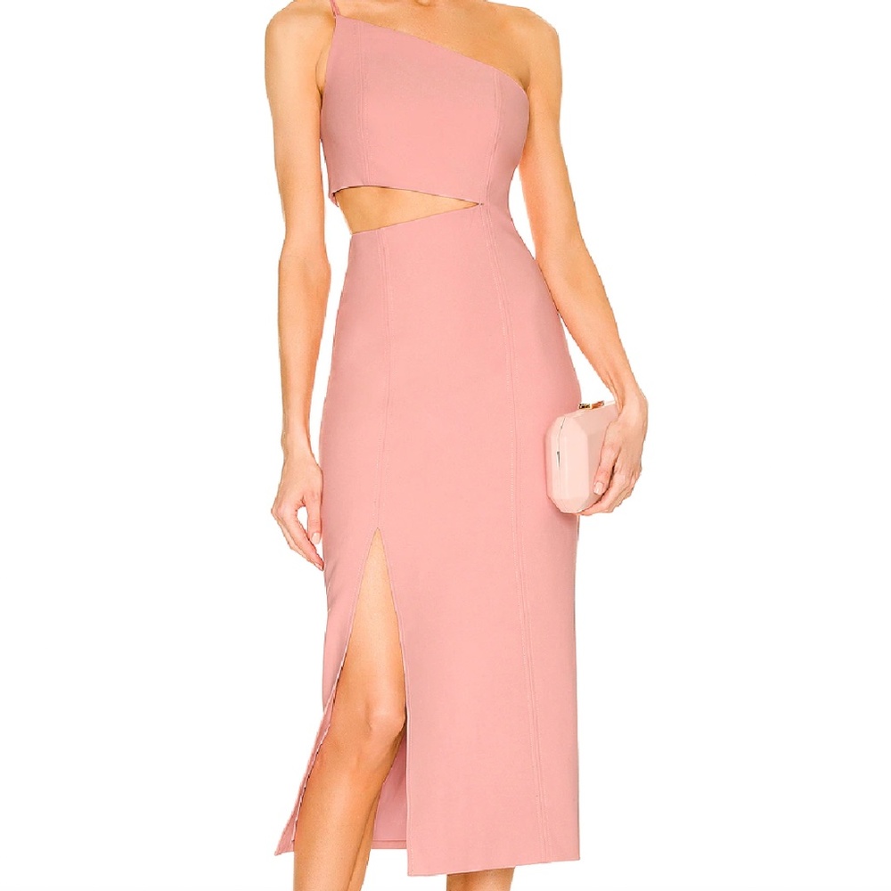 Cinq a Sept Laurile Dress in Peony Pink